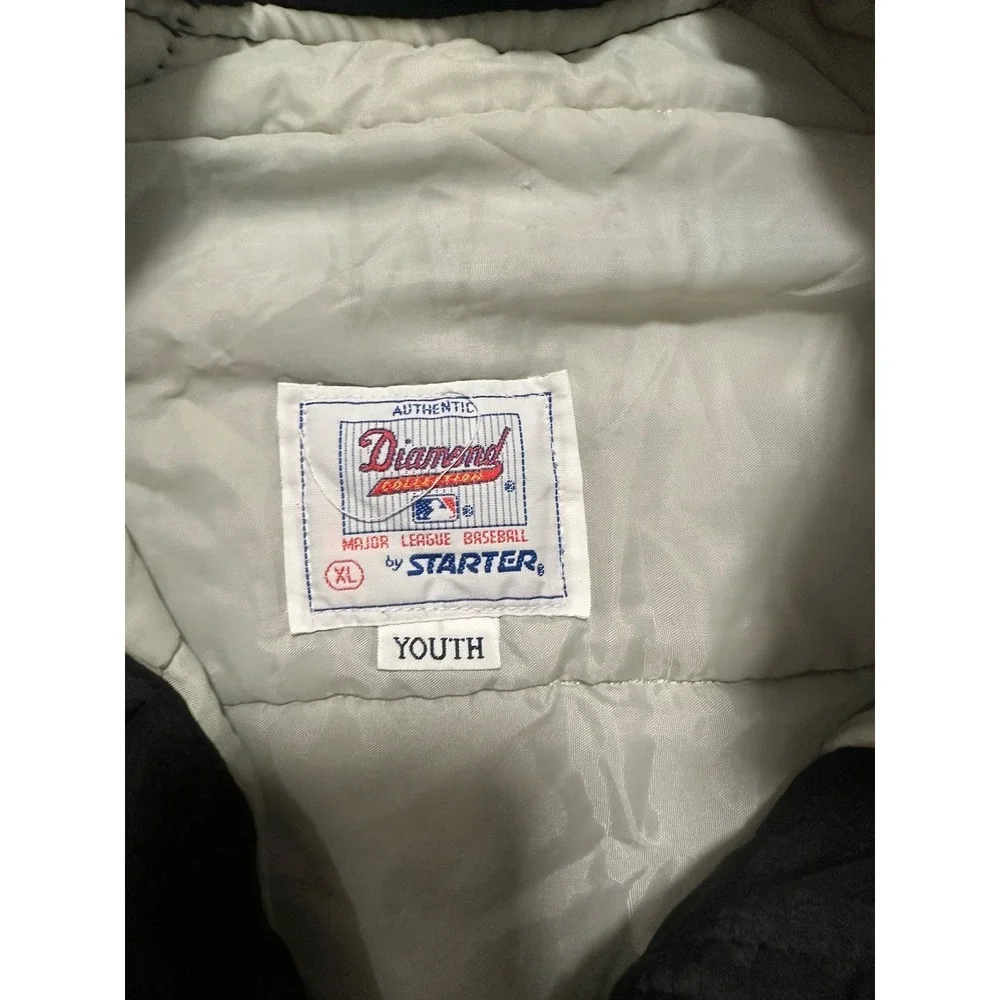 Vintage Chicago White Sox Diamond By Starter Youth XL Bomber Jacket